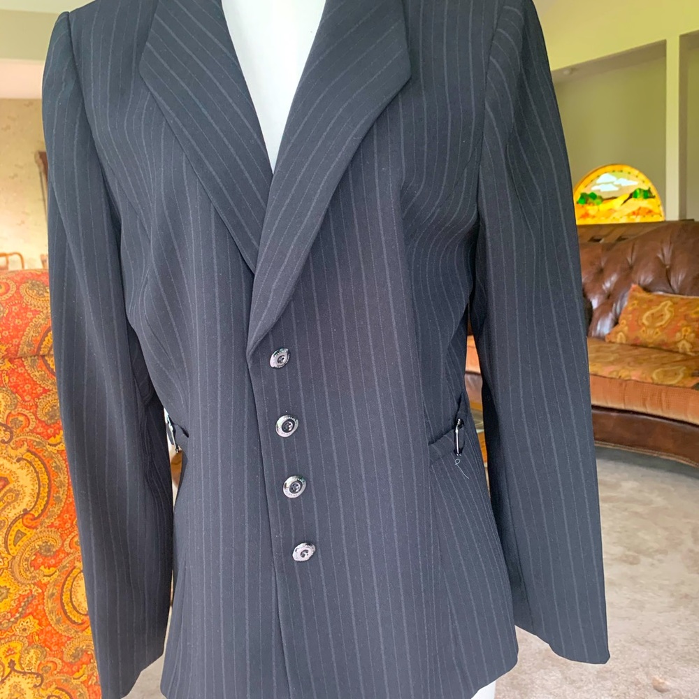 Tahari pin stripe jacket